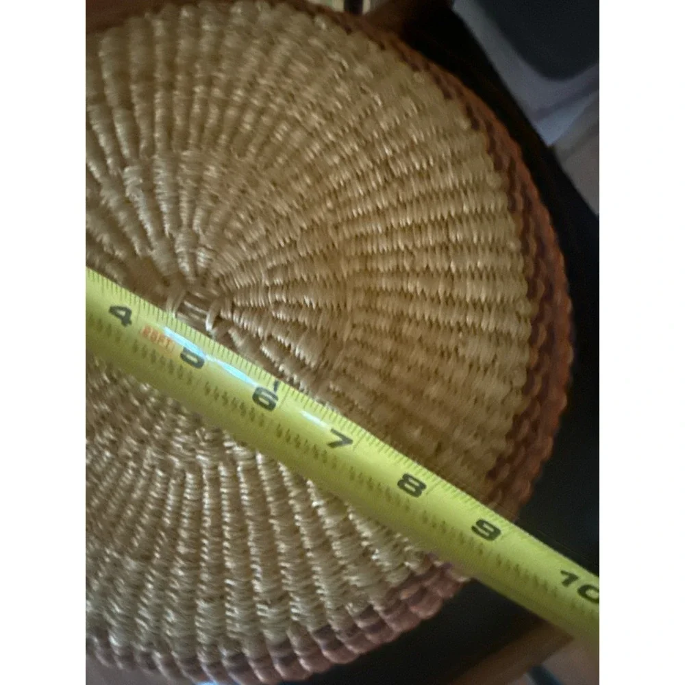 Large Vintage Zulu Telephone Wire Basket - Deep Pot Ukhamba Bowl